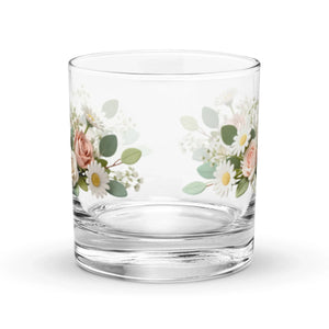 Sundowner Spring personalised rocks glass, 10.5oz classic cocktail glass