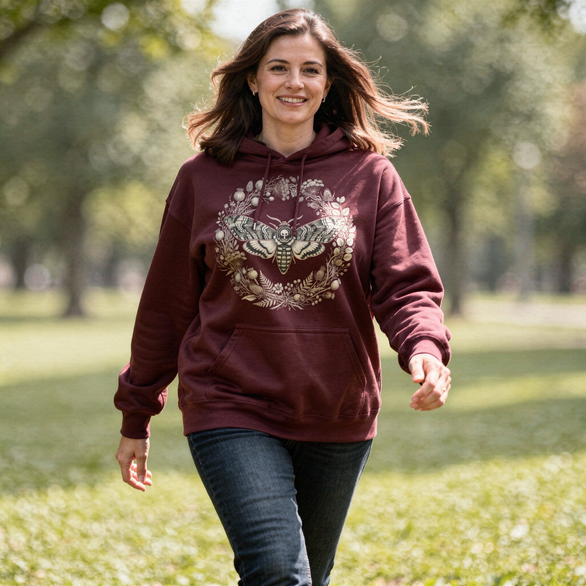 The Moth of Life Unisex Hoodie