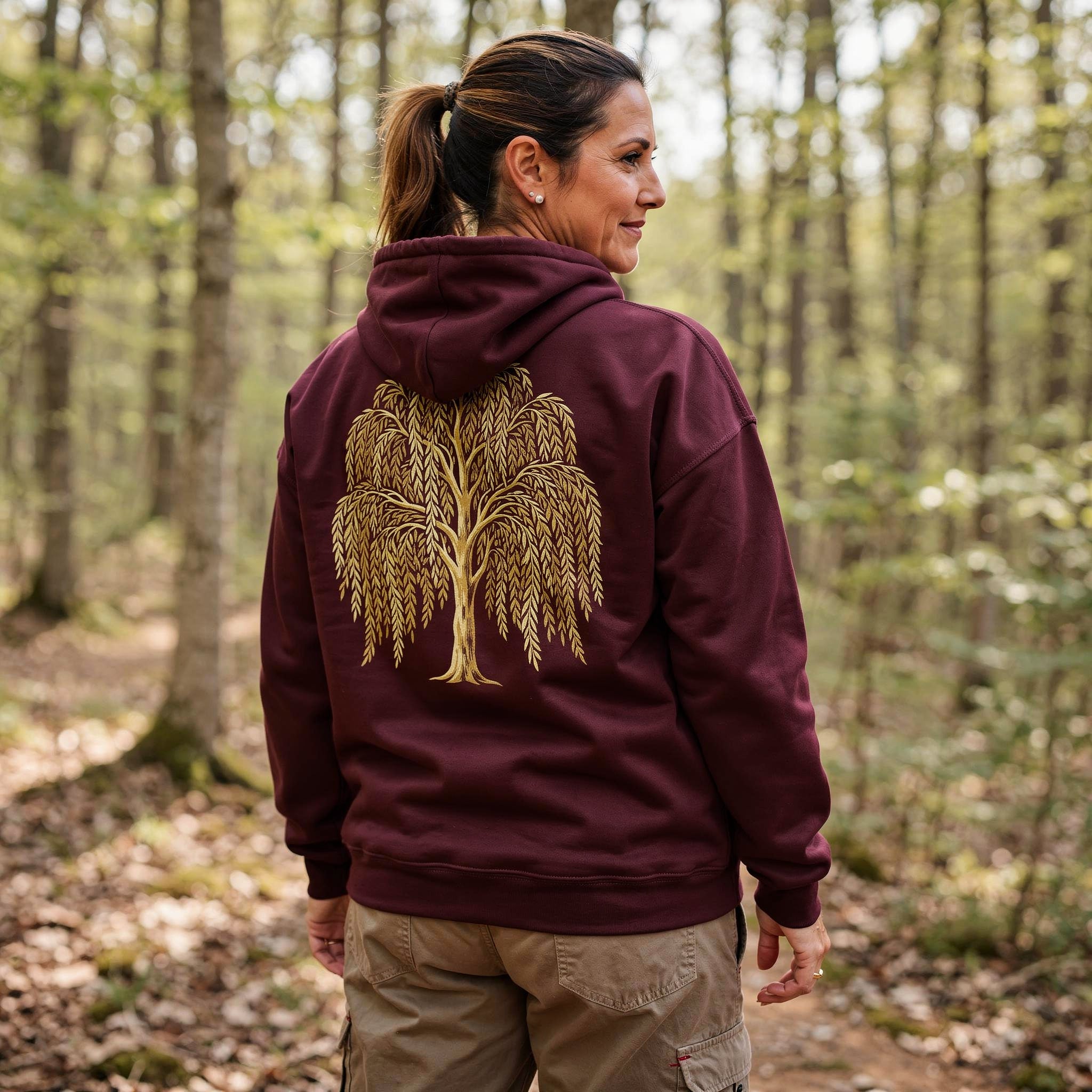 Golden Willow Unisex Hoodie
