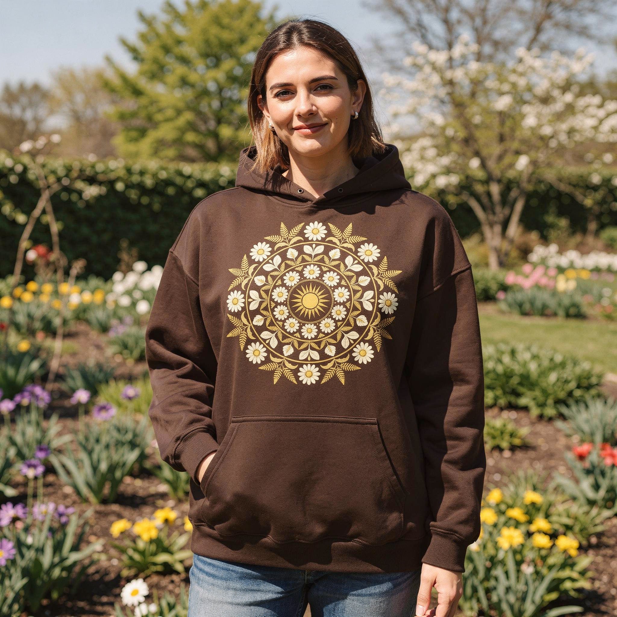 Natures Gift Mandala Unisex Hoodie