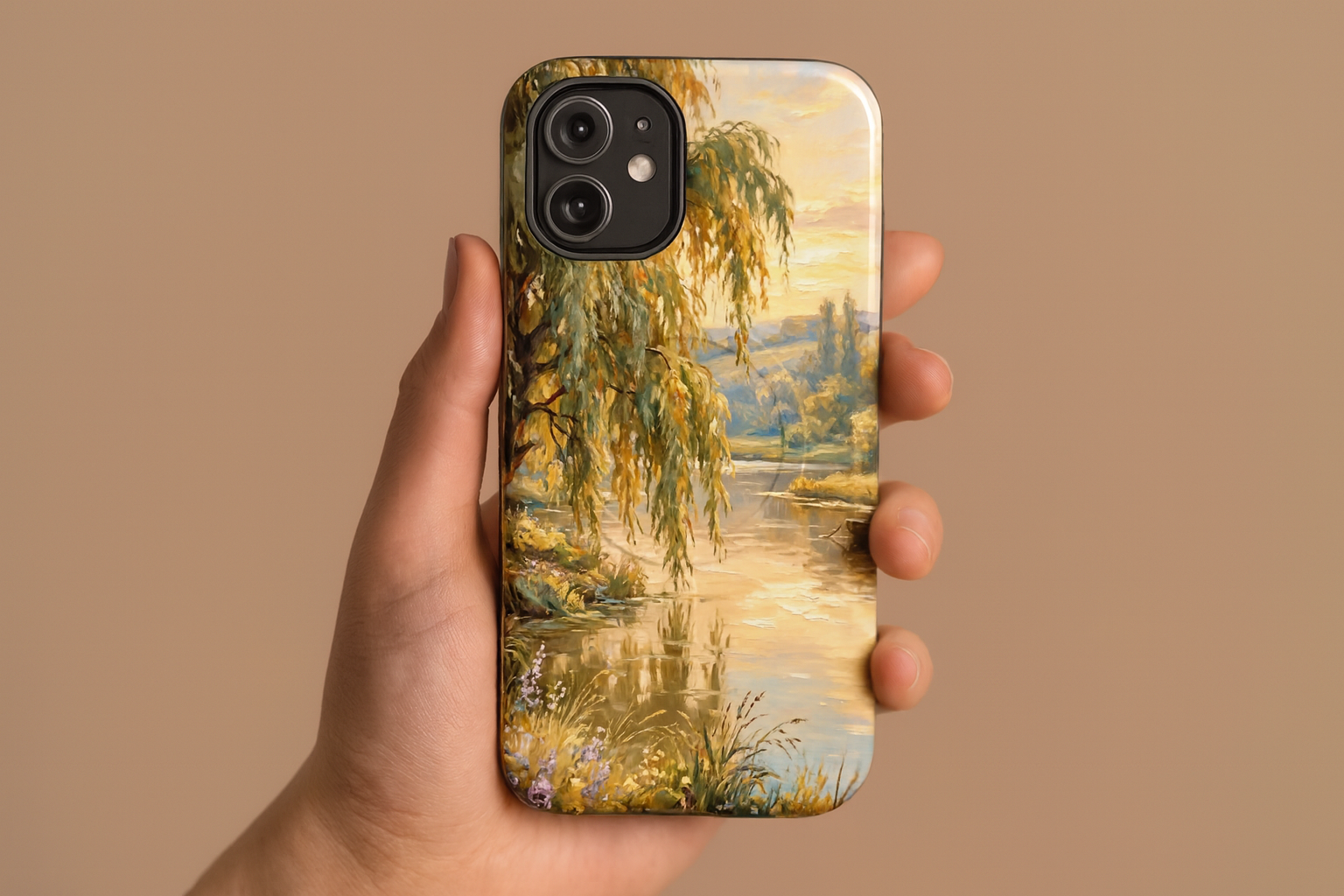 The Golden Willow MagSafe® tough case for iPhone®